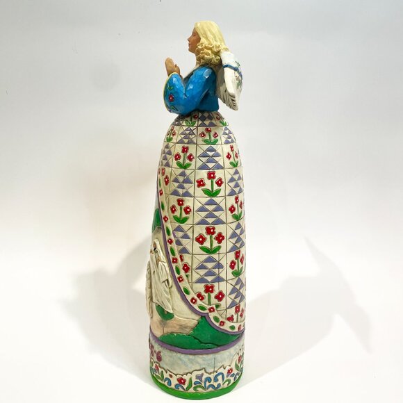 Jim Shore Heartwood Creek Resurrection Angel Figurine, 4004748, Luke 24: 5-6 - Picture 4 of 7